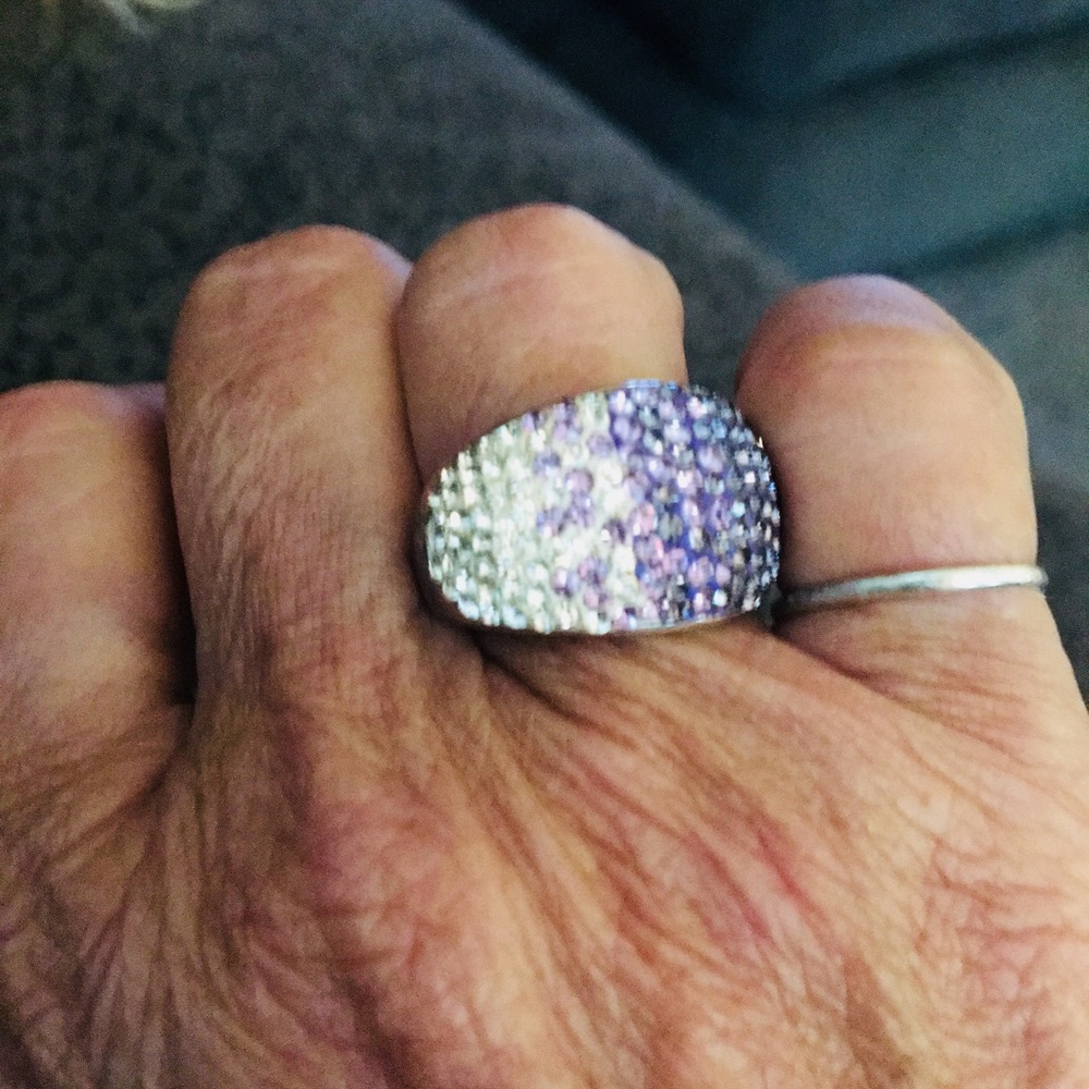 Beautiful cluster ring - Picture 2 of 3